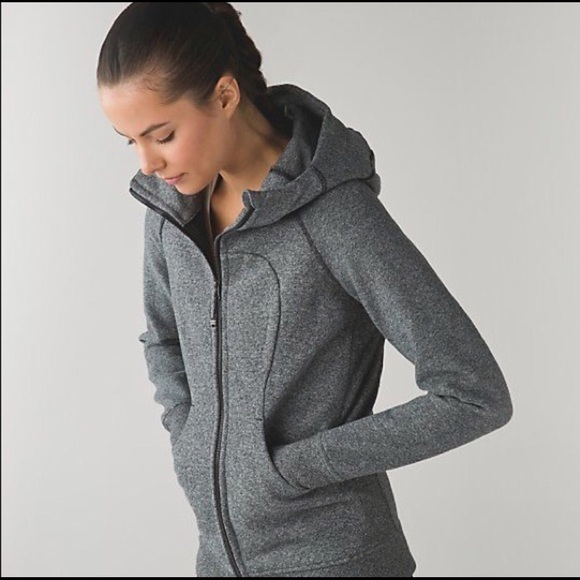lululemon athletica Jackets & Blazers - Lululemon Grey Scuba Hoodie Sweatshirt